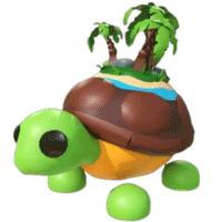 Tortuga de la Isla  - Ultra-Rare from Summer Festival 2023 (Robux)